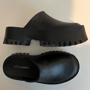 Jeffery Campbell Lug Sole Platform Mule